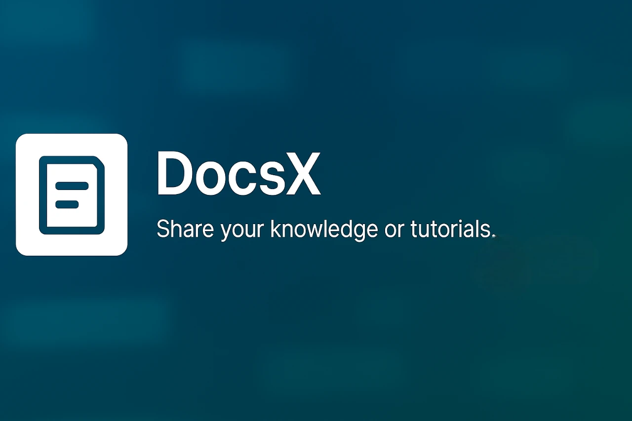 DocsX preview